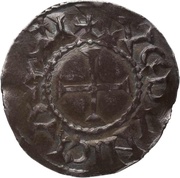 Denier - Charles III Laon mint, Carolingian Empire, 898-923 reverse image