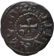 Denier - Charles III Beauvais mint, Carolingian Empire, 898-923 reverse image