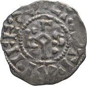 Denier - Charles III Meaux mint obverse image