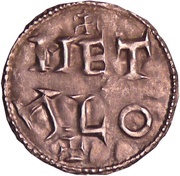 Denier - Charles III Melle mint, Carolingian Empire, 898-923 reverse image
