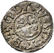 Denier - Charles III Arras mint obverse image