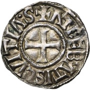 Denier - Charles III Arras mint, Carolingian Empire, 898-923 reverse image