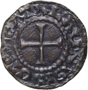 Denier - Ralph Chalons-sur-Marne mint, Carolingian Empire, 923-936 reverse image