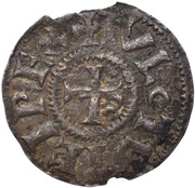 Denier - Louis IV Rouen mint obverse image