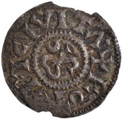 Denier - Louis IV Rouen mint, Carolingian Empire, 936-954 reverse image