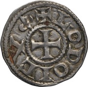 Denier - Louis IV Angouleme mint obverse image