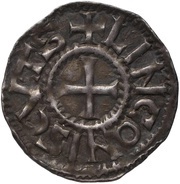 Denier - Louis IV Langres mint, Carolingian Empire, 936-954 reverse image