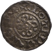 Denier - Lothair II Macon mint obverse image