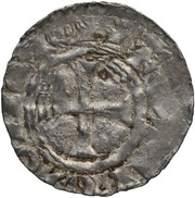 Denier - Lothair II Noyon mint, Carolingian Empire, 954-986 reverse image