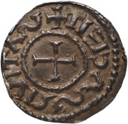 Denier - Lothair II Troyes mint, Carolingian Empire, 954-986 reverse image