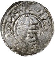 Denier - Lothair II and Emma, Carolingian Empire, 966-986 reverse image