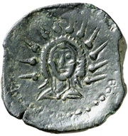 Æ22, Carthaginian Empire, 200 BC - 100 BC reverse image