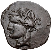 ½ Æ Shekel obverse image