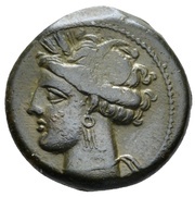 Æ Shekel obverse image