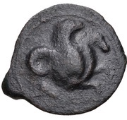 Æ18, Carthaginian Empire, 406 BC - 397 BC reverse image