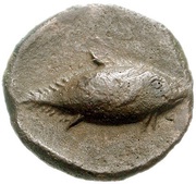 Æ12, Carthaginian Empire, 300 BC - 241 BC reverse image