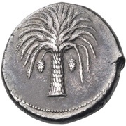 Tetradrachm, Carthaginian Empire, 410 BC - 390 BC reverse image