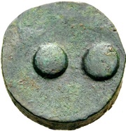 Tetras, Carthaginian Empire, 415 BC - 405 BC reverse image