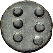 Hemilitron, Carthaginian Empire, 405 BC - 380 BC reverse image