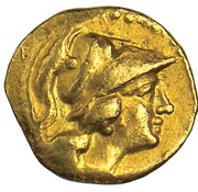 Gold Tritartemorion - Pyrrhos of Epiros obverse image