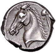 Tetradrachm, Carthaginian Empire, 320 BC - 300 BC reverse image