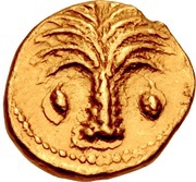 ⅒ Stater, Carthaginian Empire, 350 BC - 320 BC reverse image