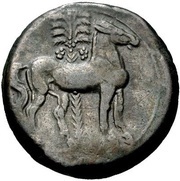 Trihemishekel, Carthaginian Empire, 264 BC - 241 BC reverse image
