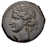 Trihemishekel obverse image