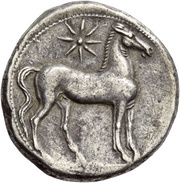 Doubleshekel, Carthaginian Empire, 264 BC - 241 BC reverse image