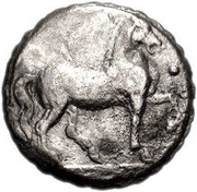 Dishekel, Carthaginian Empire, 200 BC - 146 BC reverse image