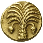 ¼ Stater, Carthaginian Empire, 350 BC - 320 BC reverse image