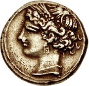 ⅜ Stater obverse image