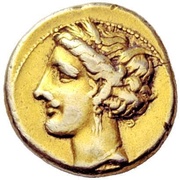 ½ Stater obverse image