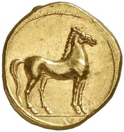Stater, Carthaginian Empire, 350 BC - 320 BC reverse image