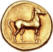 Stater, Carthaginian Empire, 320 BC - 310 BC reverse image