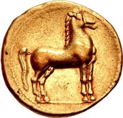 Stater, Carthaginian Empire, 320 BC - 310 BC reverse image