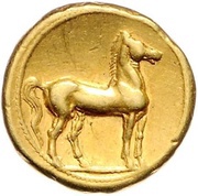 Stater, Carthaginian Empire, 290 BC - 280 BC reverse image