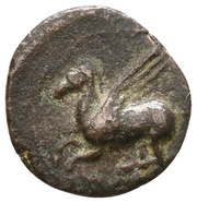 Æ16, Carthaginian Empire, 330 BC - 300 BC reverse image