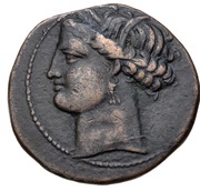 Æ Shekel Carthage; No Symbol obverse image