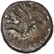 Minim "Atrebatic K" - Verica reverse image