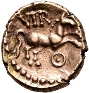 ¼ Stater reverse image