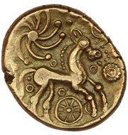 Stater Wonersh type, Celtic Britain, 60 BC - 20 BC reverse image