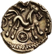 Stater "Atrebatic B", Celtic Britain, 60 BC - 20 BC reverse image