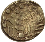 Stater "Clacton type 1", Celtic Britain, 100 BC - 40 BC reverse image