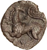 Silver Unit "Cantian J" SA, Celtic Britain, 1-10 reverse image