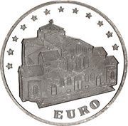 5000 Leva Euro, Bulgaria, 1998 reverse image