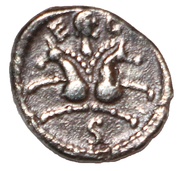 Silver Unit "Cantian N" - Amminus, Celtic Britain, 30-40 reverse image