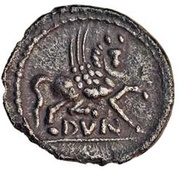 Silver Unit "Cantian N" - Amminus, Celtic Britain, 35-38 reverse image