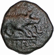 Bronze Unit "Cantian L" - Dubnovellaunus obverse image