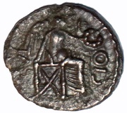 Silver Unit "Atrebatic L" - Epaticcus obverse image